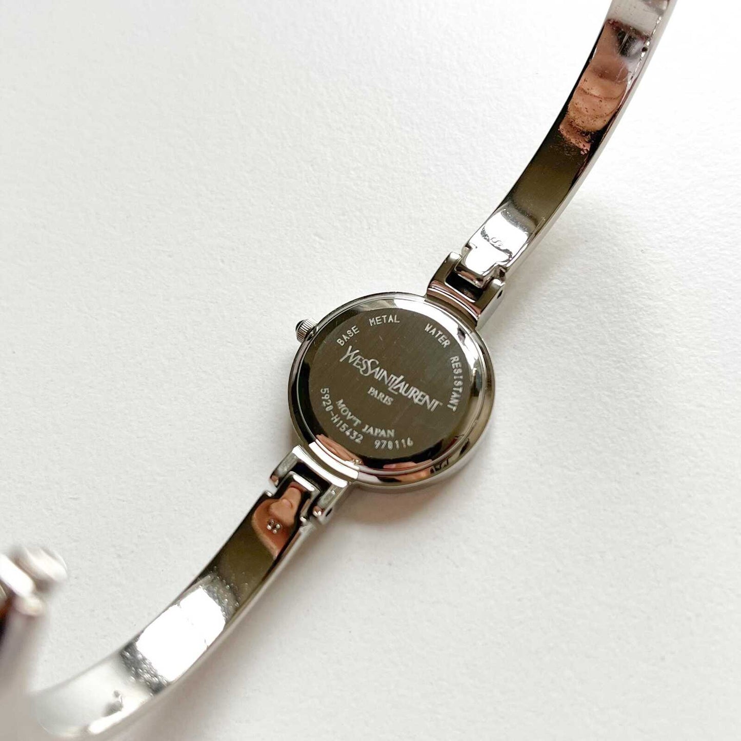 Yves Saint Laurent Vintage Womens Watch, Silver YSL, Boxed, Gift for Her, 15cm