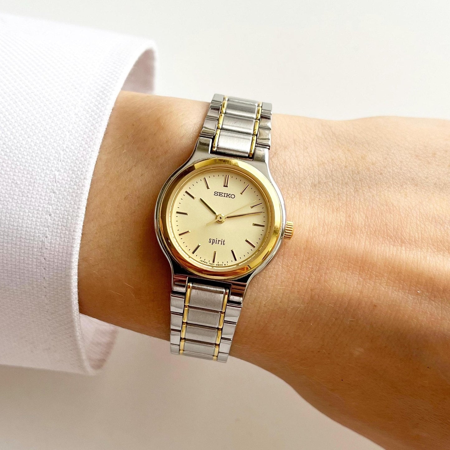 Seiko TwoTone Women’s Vintage Watch, Boxed, Gift for Her - 15.5cm