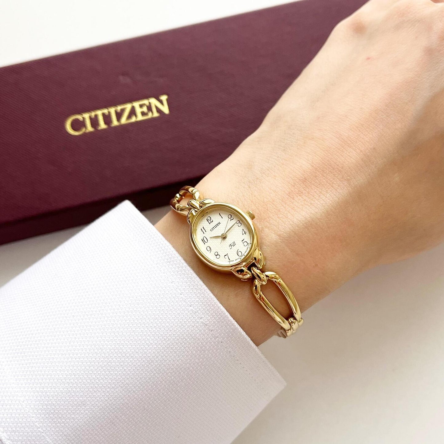 Citizen Vintage MINT Gold Womens Watch, Boxed, Gift for Her, 18cm
