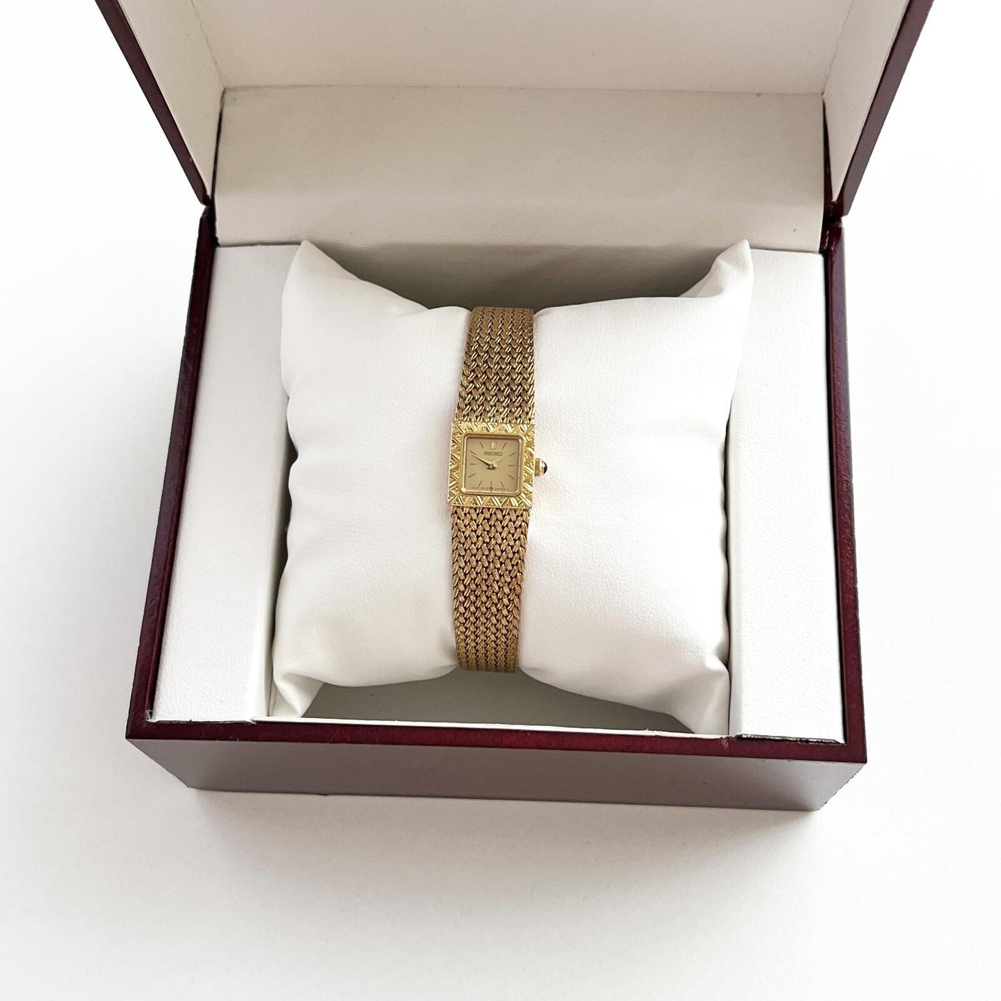 Seiko Gold Vintage Women’s Watch, Gift for Her, Boxed, 17.5cm