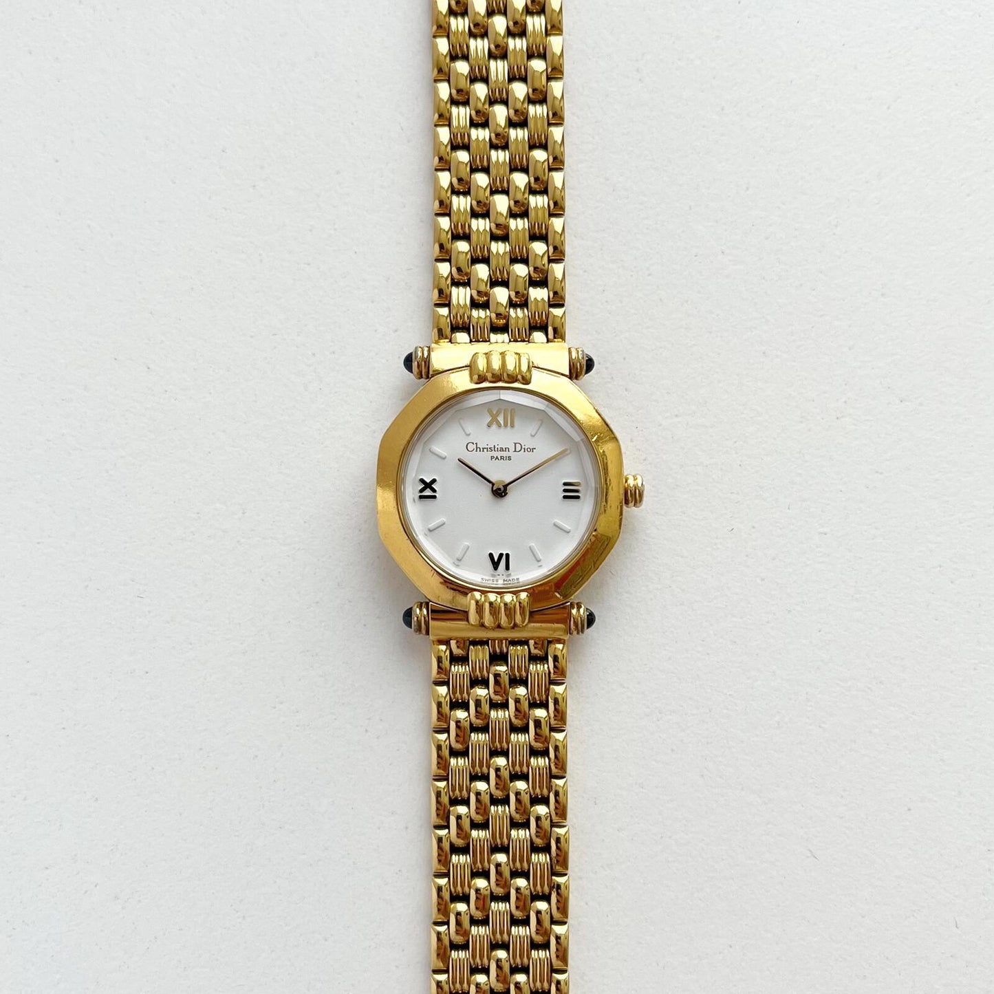 Christian Dior Gold Vintage Women’s Watch, Gift for Her, Boxed, 16cm