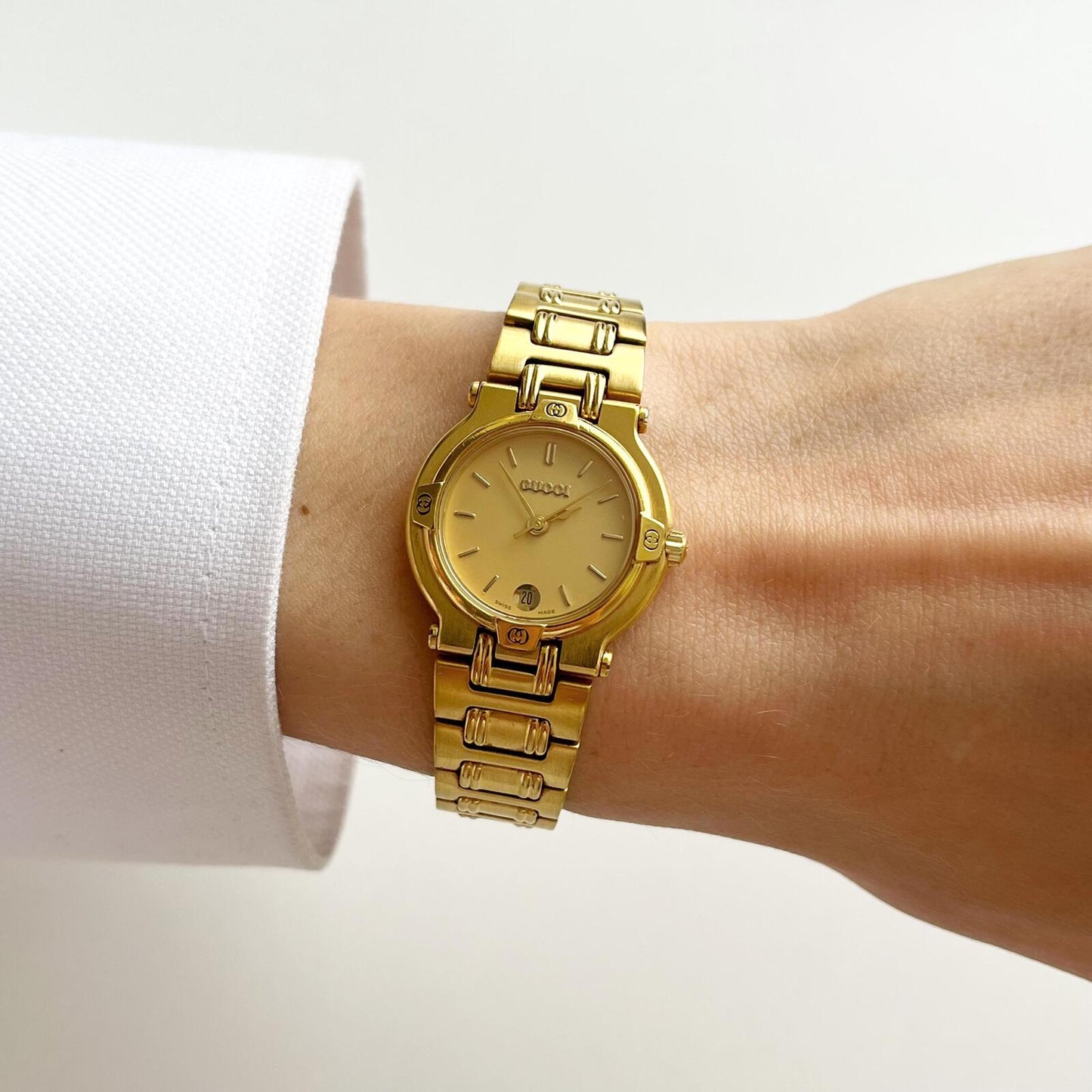Gucci MINT Vintage Gold Women's Watch, Rare, Gift For Her, Boxed, 16.5cm