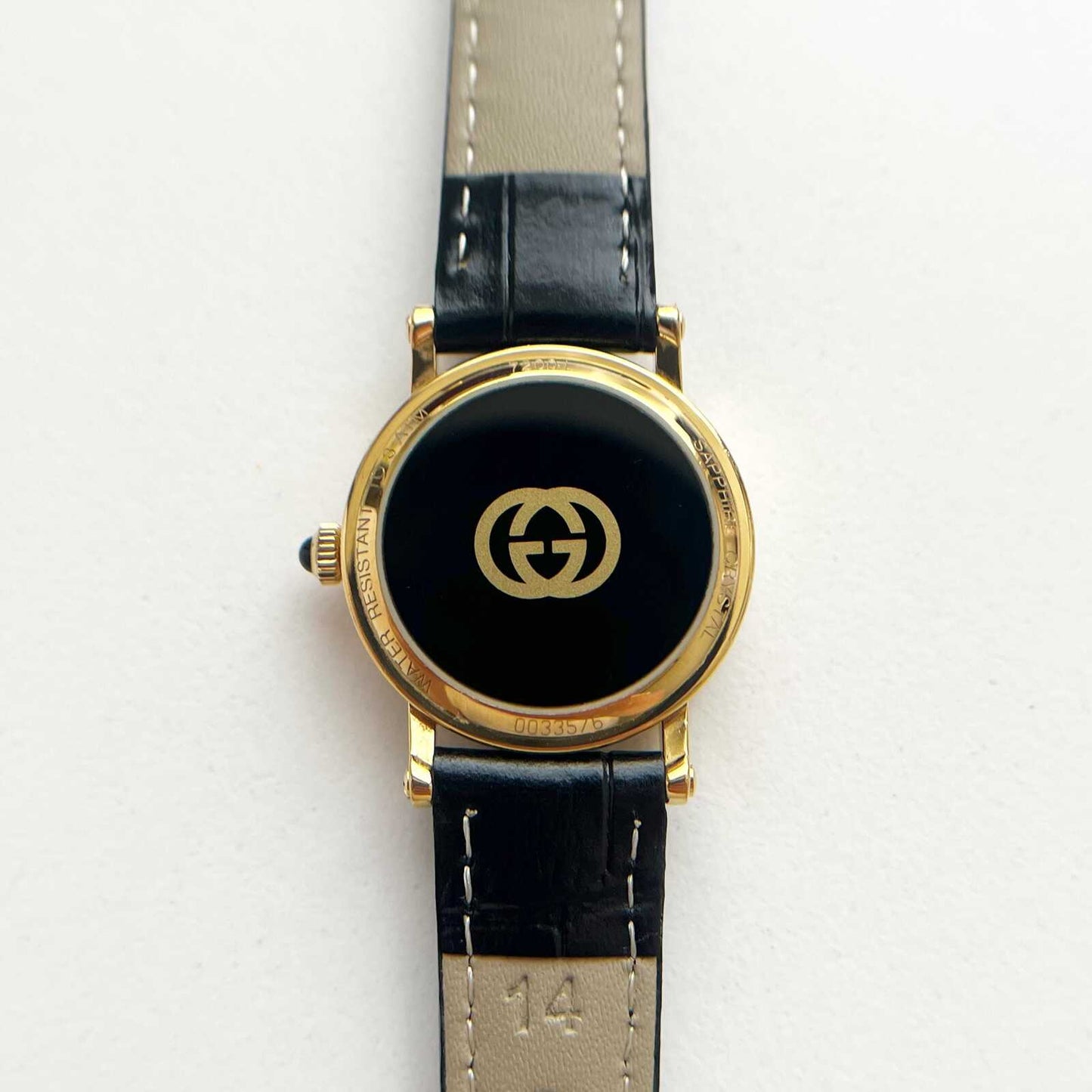 Gucci Gold Vintage Womens Watch, New Band, Gift for Her, Boxed