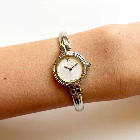 Yves Saint Laurent Vintage Womens Watch, Silver YSL, Boxed, Gift for Her, 15cm