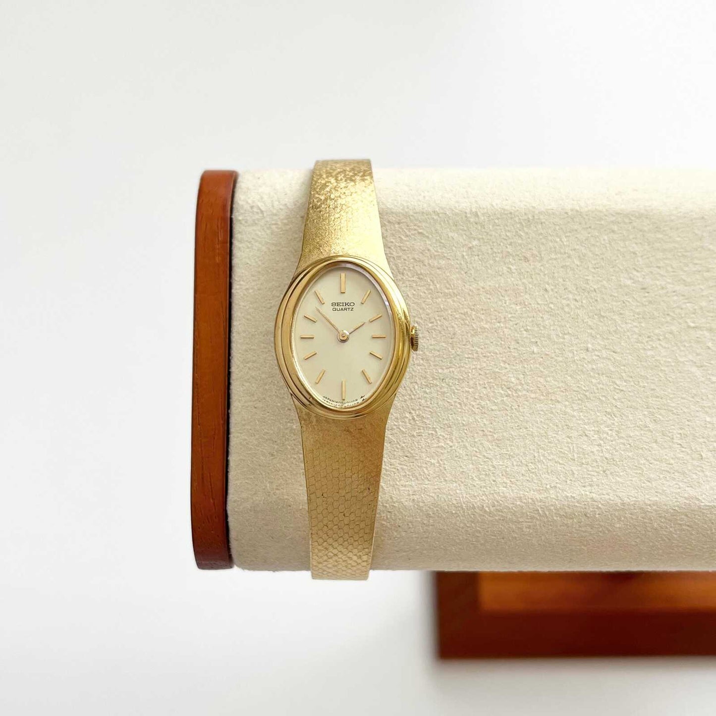 Seiko Vintage Gold Womens Watch, Boxed, Gift for Her, 16.5cm