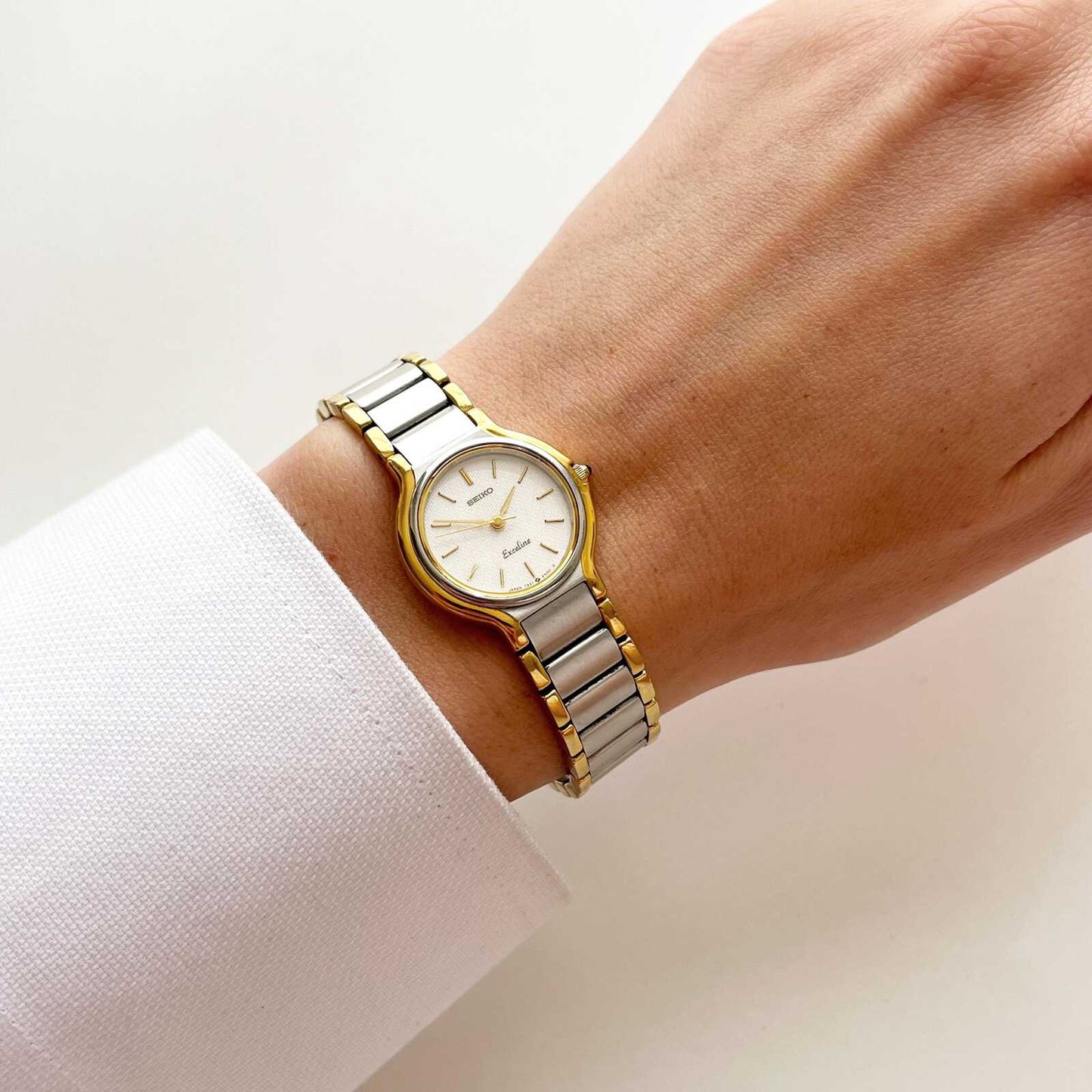 Seiko TwoTone Women’s Vintage Watch, Boxed, Gift for Her - 17 cm