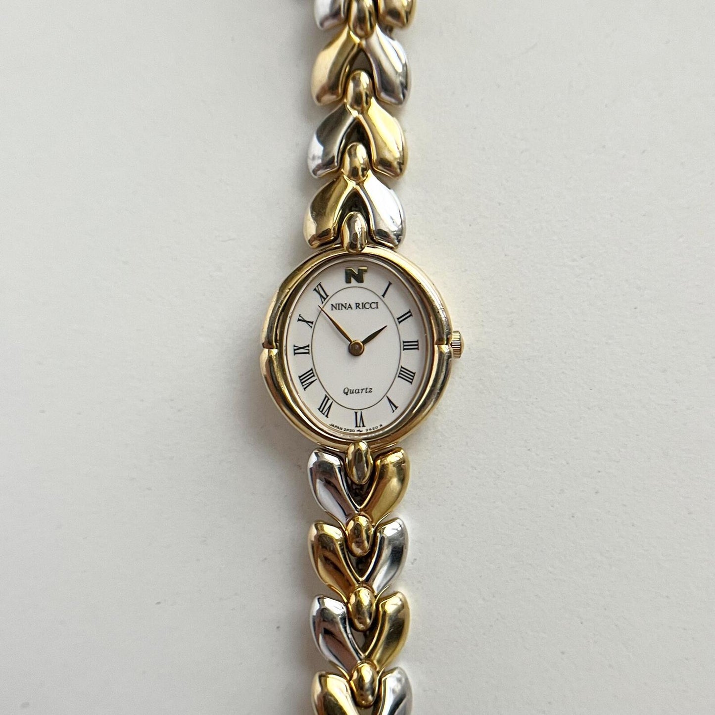 Vintage Watch - Boxed gift for her, Ladies gold tone Nina Ricci Watch