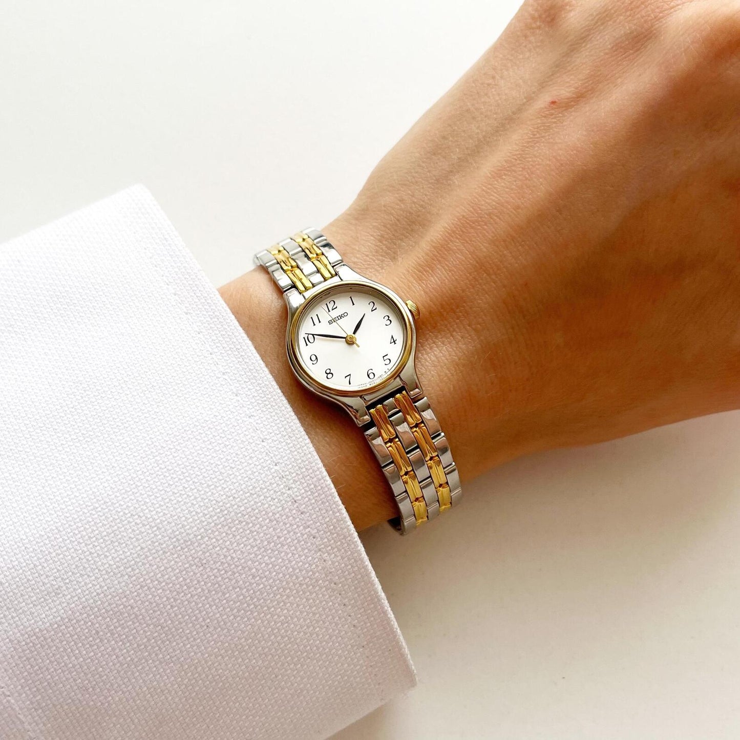 Seiko TwoTone Women’s Vintage Watch, Boxed, Gift for Her - 15.5cm