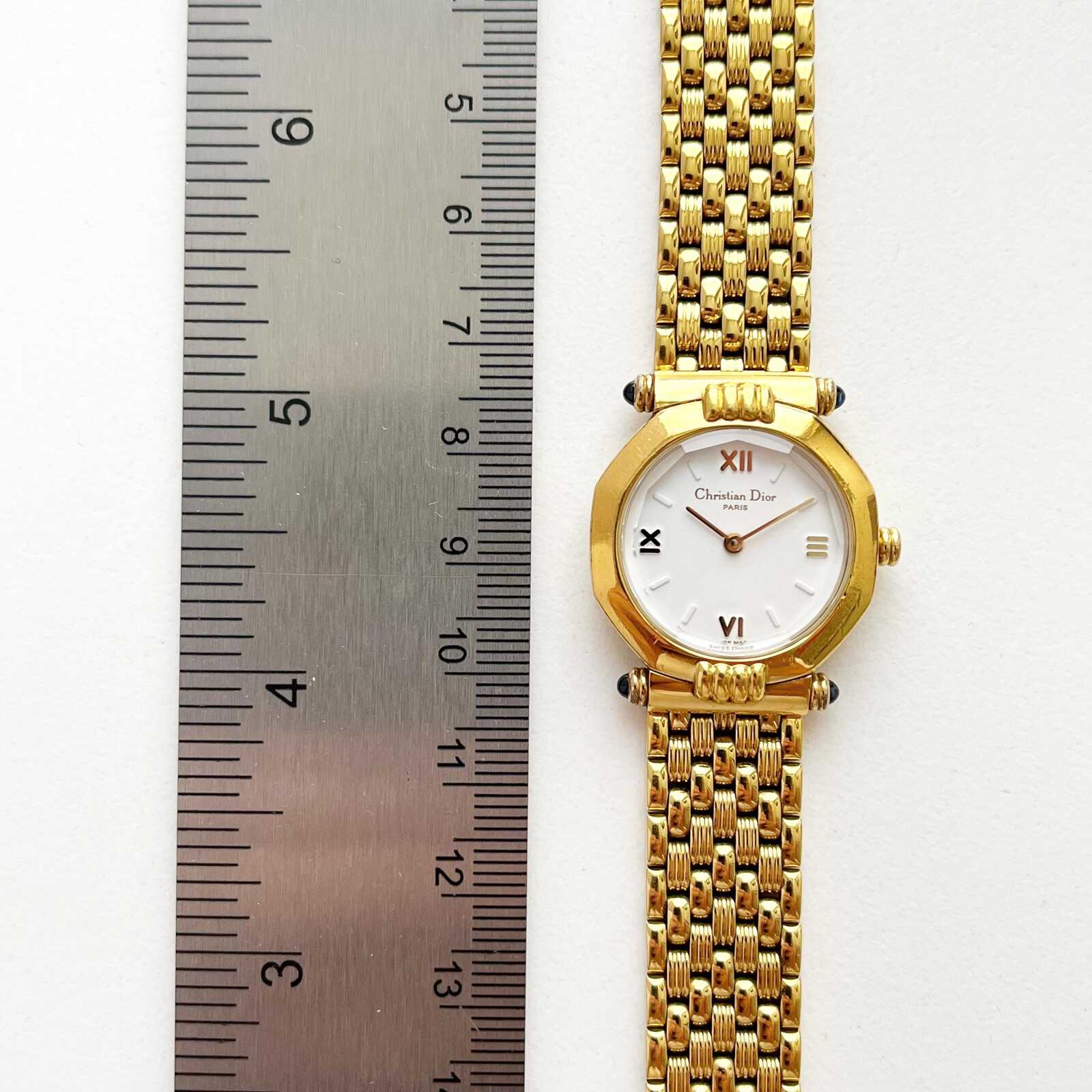 Christian Dior Gold Vintage Women's Watch, Gift for Her, Boxed