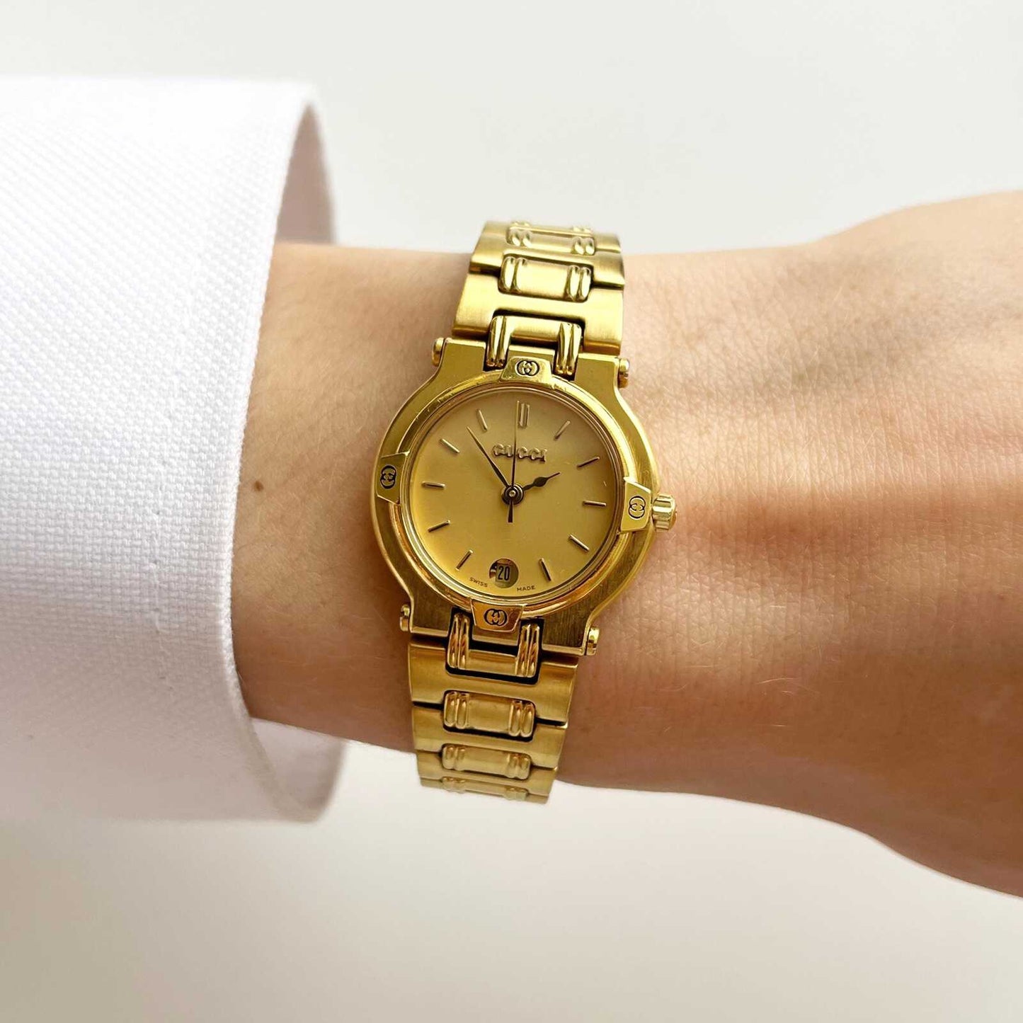 Gucci MINT Vintage Gold Women's Watch, Rare, Gift For Her, Boxed, 16.5cm