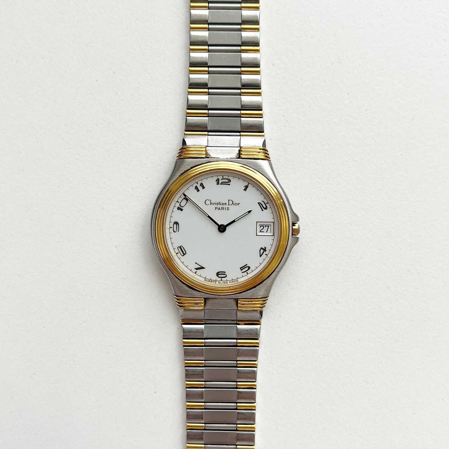 Christian Dior Vintage TwoTone Women’s Watch, Gift For Her, Boxed, 19cm