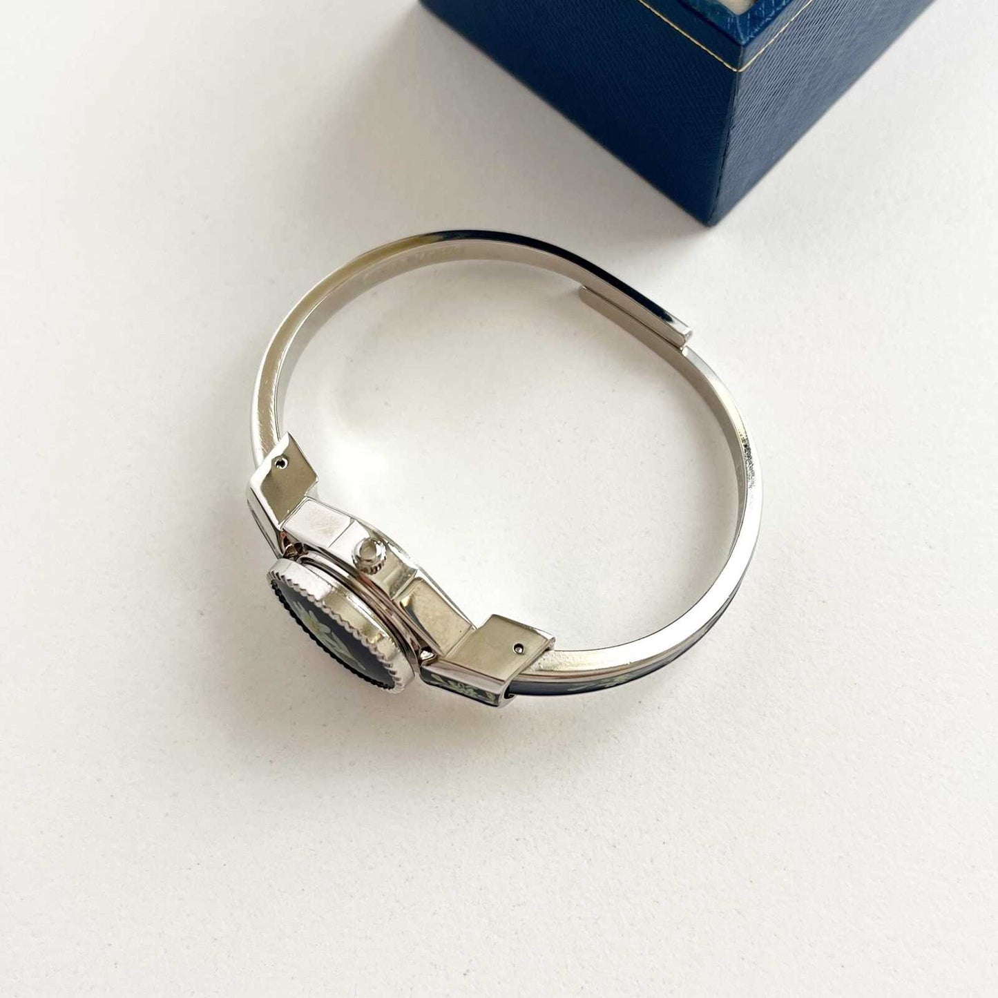 Andre Mouche Vintage Silver Watch, Boxed, Goft for Her