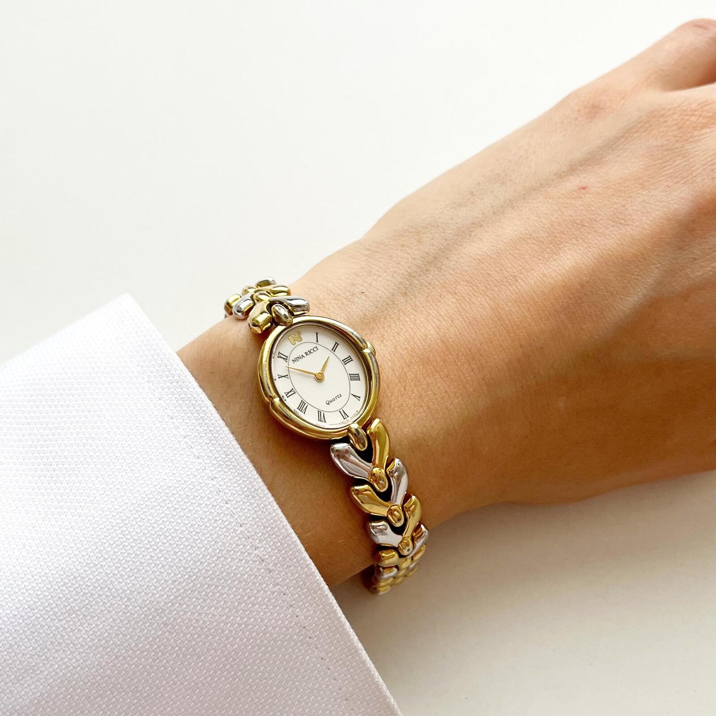 Vintage Watch - Boxed gift for her, Ladies gold tone Nina Ricci Watch