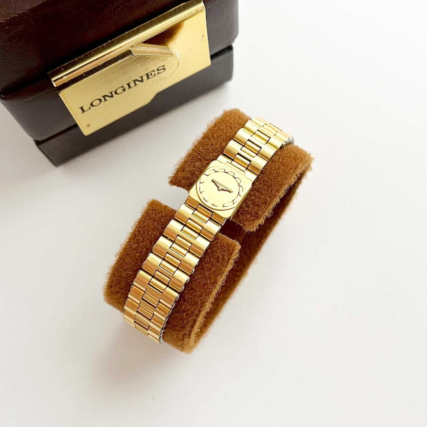 Longines Vintage Womens Gold Watch, Boxed, Gift for Her - 16.5cm