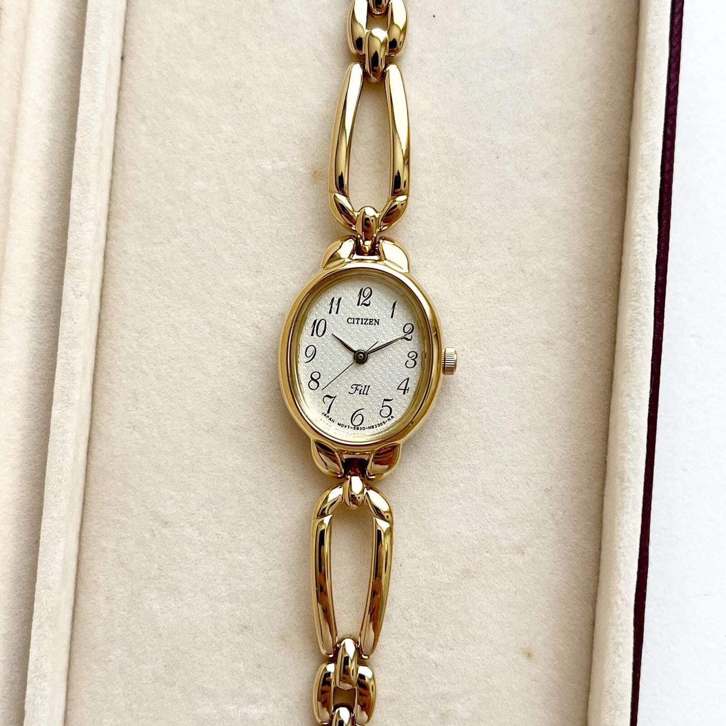 Citizen Vintage MINT Gold Womens Watch, Boxed, Gift for Her, 18cm