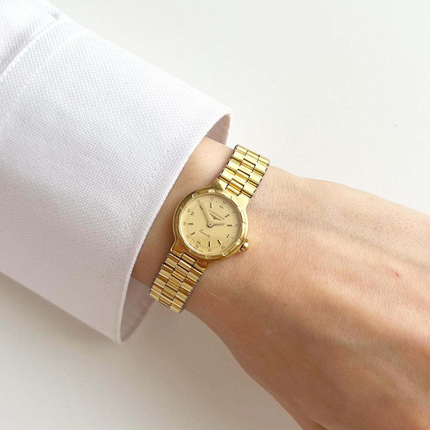 Longines Vintage Womens Gold Watch, Boxed, Gift for Her - 16.5cm