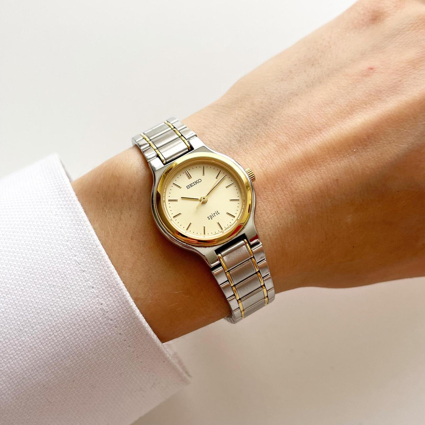 Seiko TwoTone Women’s Vintage Watch, Boxed, Gift for Her - 15.5cm