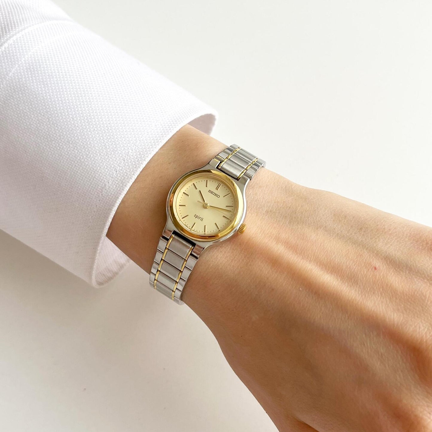 Seiko TwoTone Women’s Vintage Watch, Boxed, Gift for Her - 15.5cm