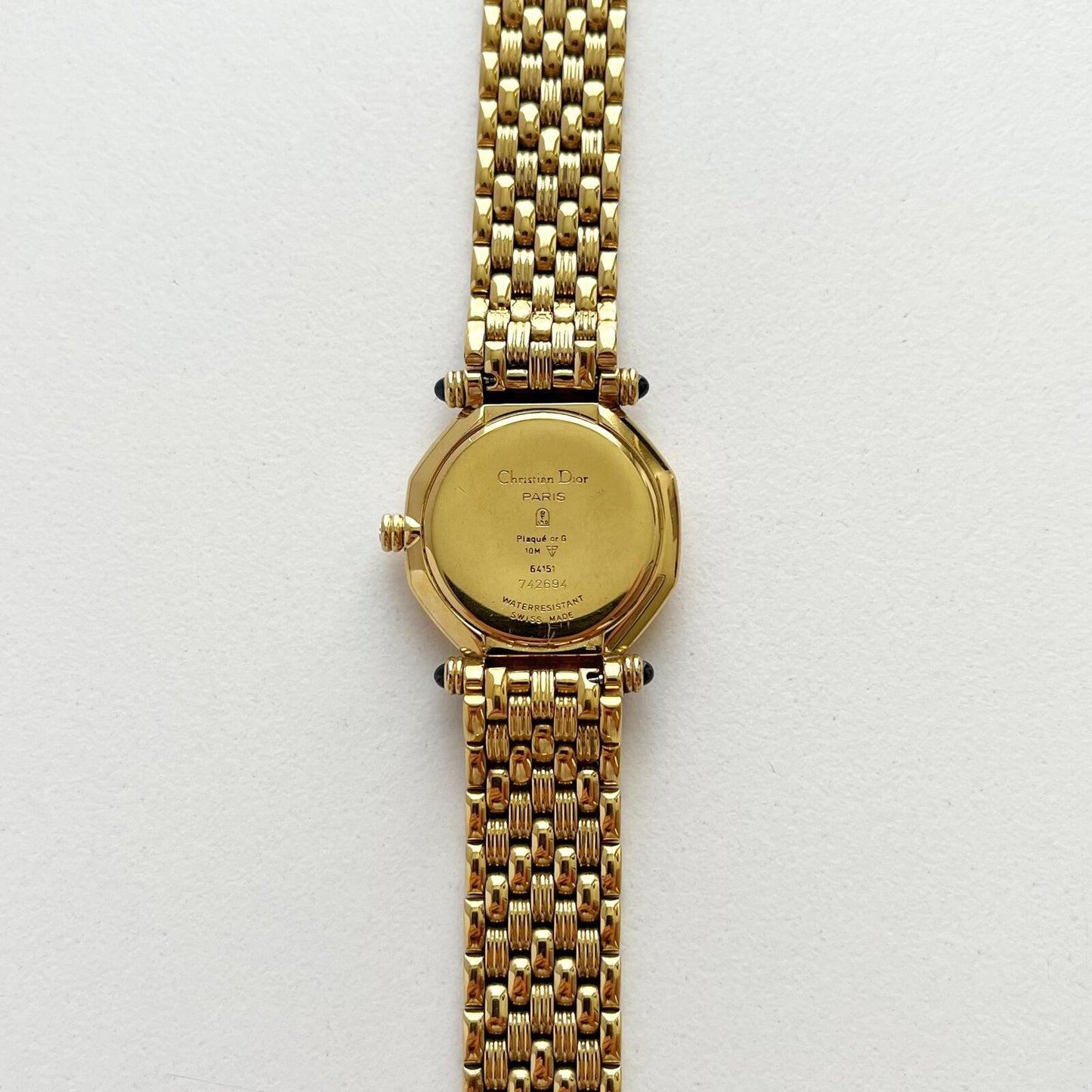 Christian Dior Gold Vintage Women’s Watch, Gift for Her, Boxed, 16cm