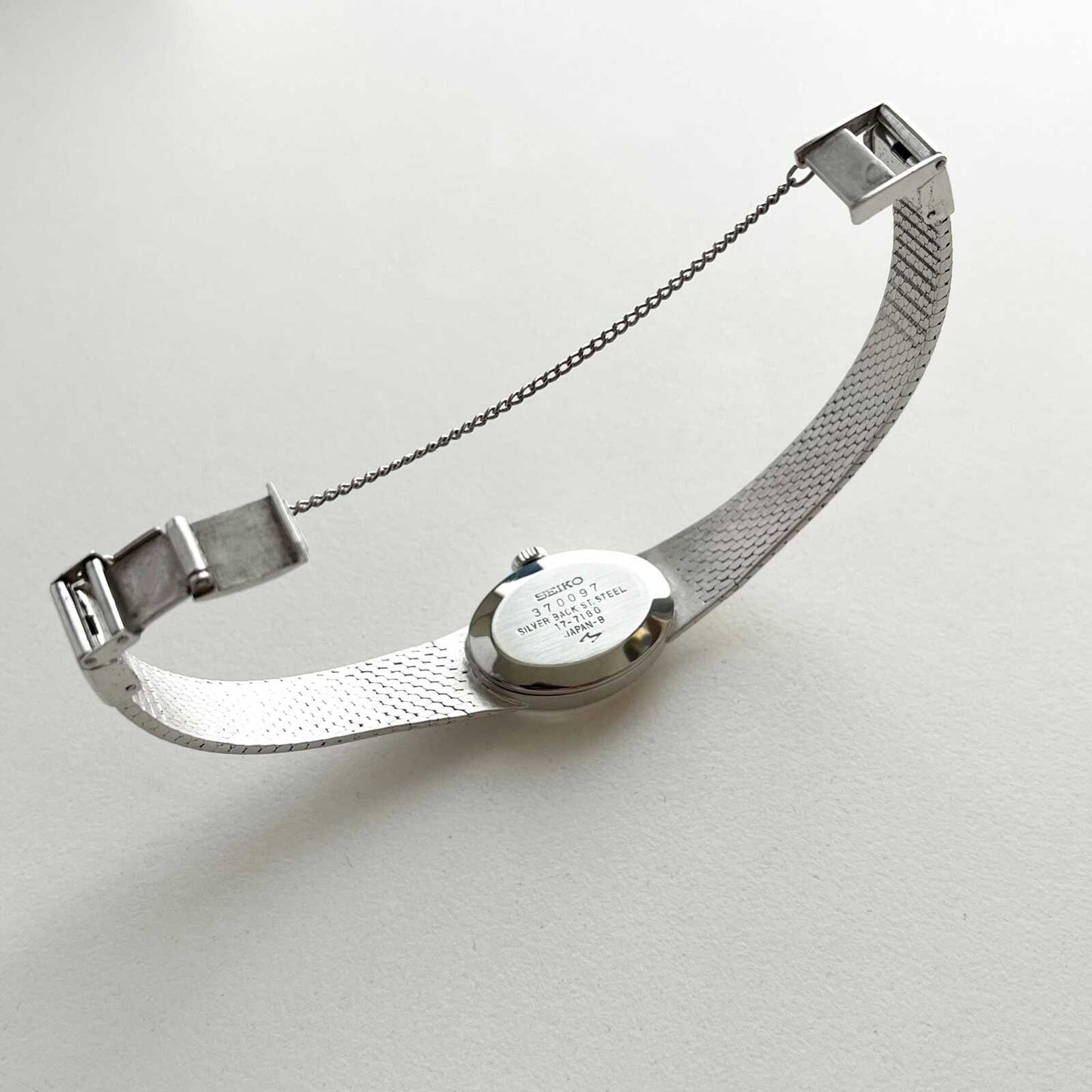 Seiko Silver Women’s Vintage Mechanical  Watch, Boxed, Gift for Her 16 cm