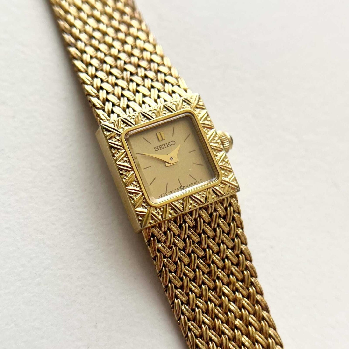 Seiko Gold Vintage Women’s Watch, Gift for Her, Boxed, 17.5cm