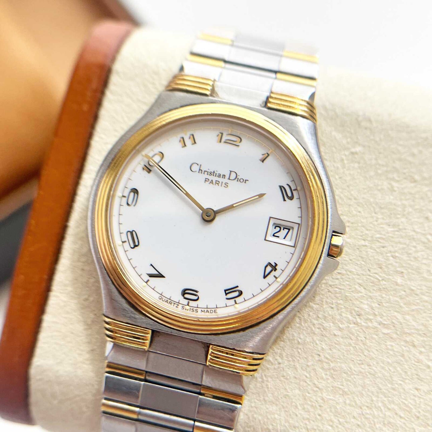 Christian Dior Vintage TwoTone Women’s Watch, Gift For Her, Boxed, 19cm