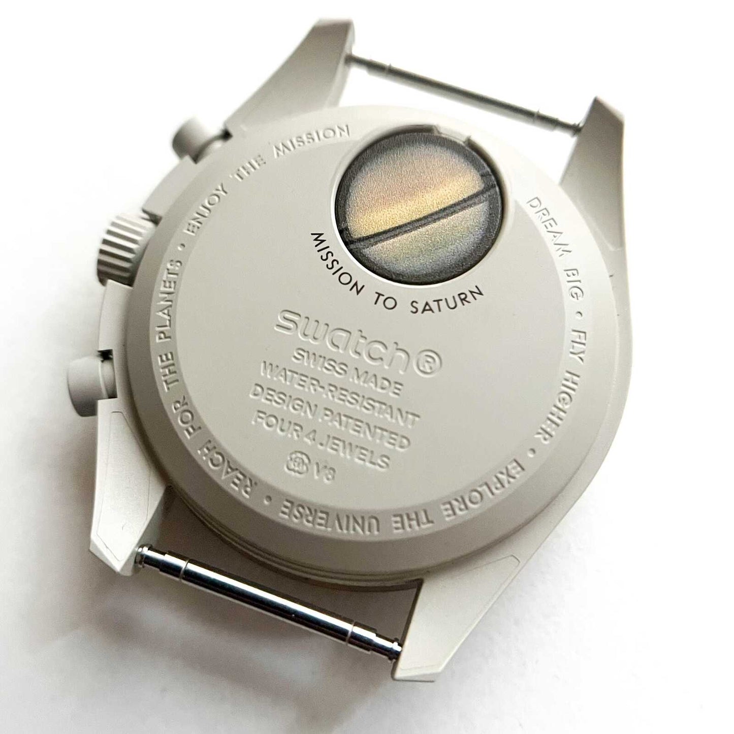 Omega x Swatch, Mission To Saturn, Full Set, 2 Bands, Mens Watch, Gift for Him