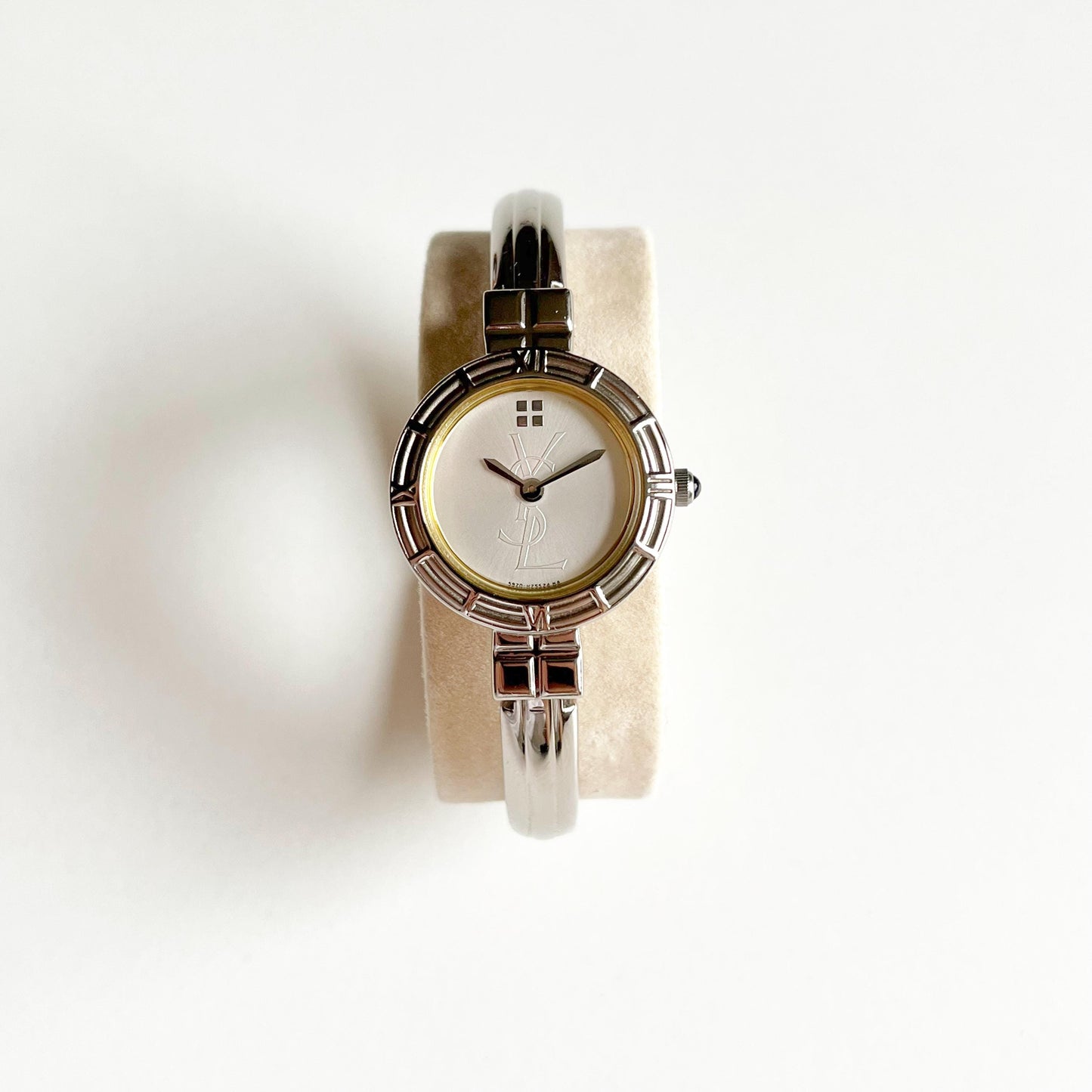 Yves Saint Laurent Vintage Womens Watch, Silver YSL, Boxed, Gift for Her, 15cm