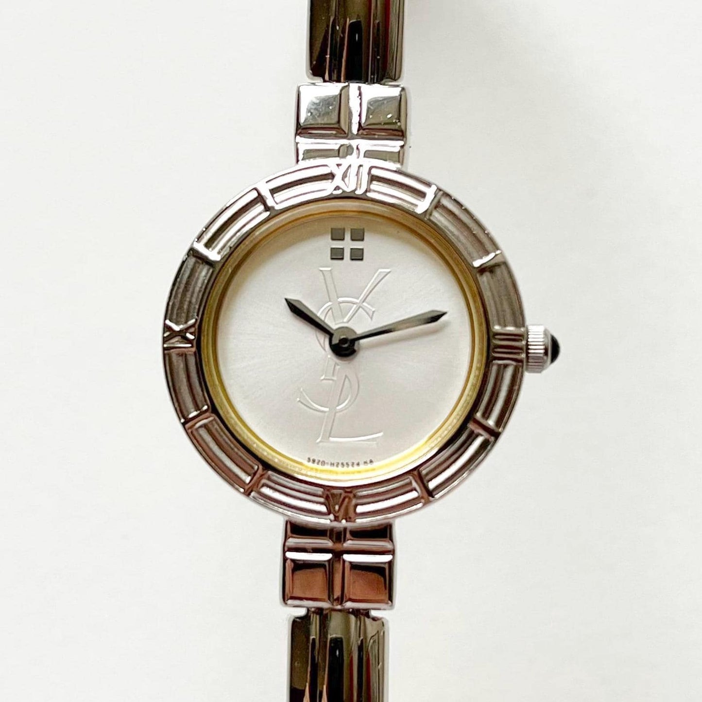 Yves Saint Laurent Vintage Womens Watch, Silver YSL, Boxed, Gift for Her, 15cm