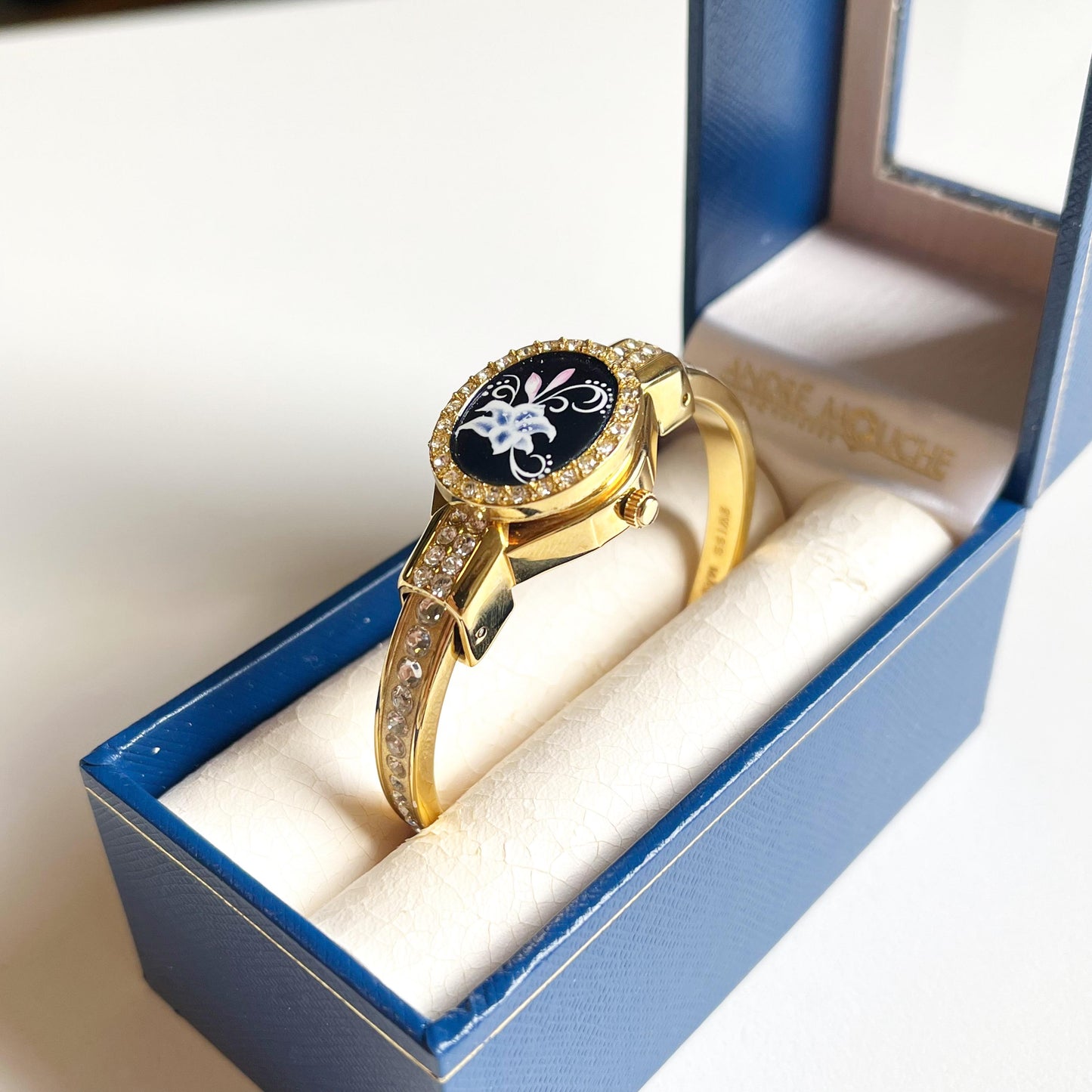 Andre Mouche Vintage Watch from the 90s - wrist watch, gift for her