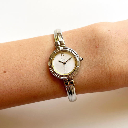 Yves Saint Laurent Vintage Womens Watch, Silver YSL, Boxed, Gift for Her, 15cm