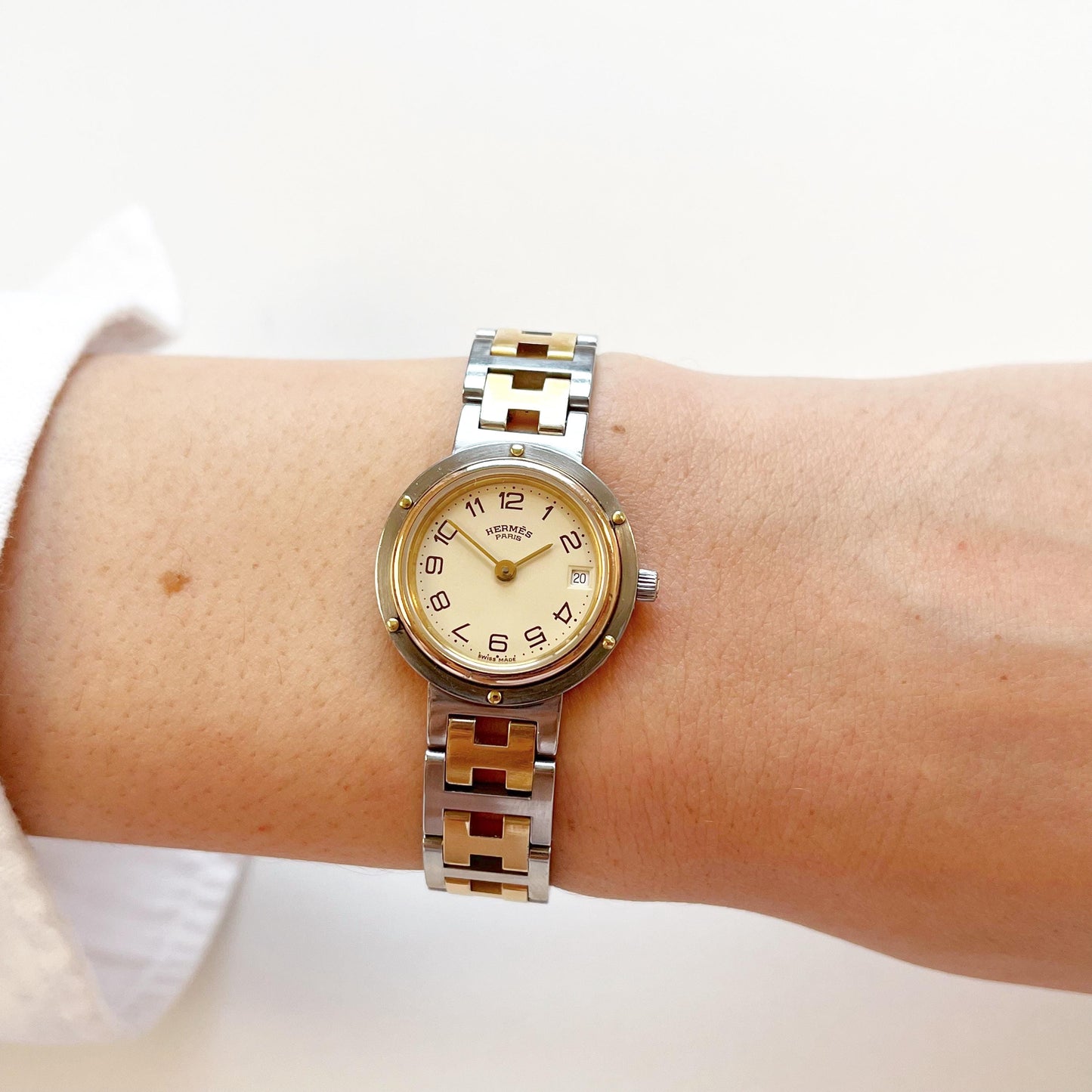 Hermes Watch - Two-Tone Women’s Wristwatch - Gift Box - 15cm