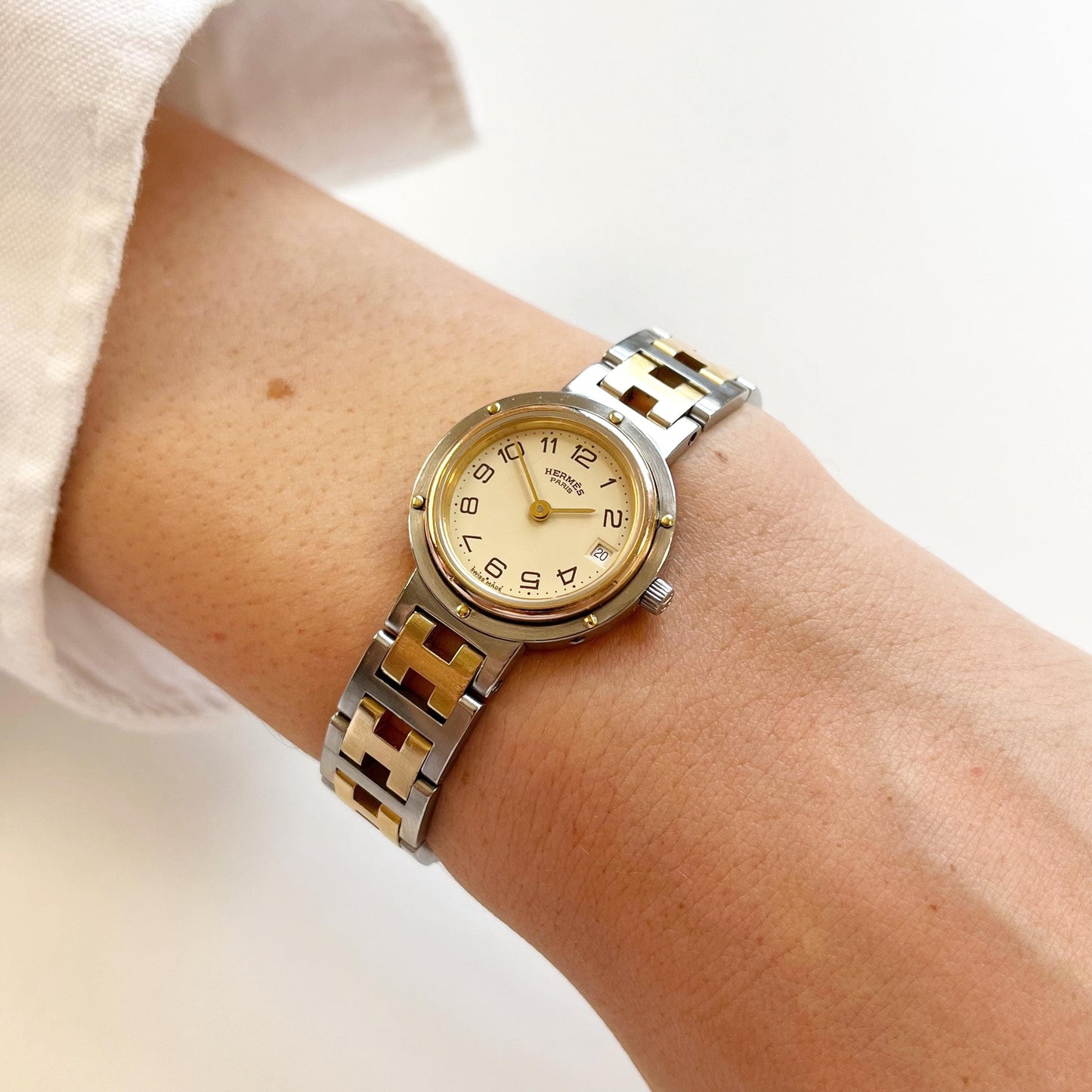 Hermes Watch - Two-Tone Women’s Wristwatch - Gift Box - 15cm