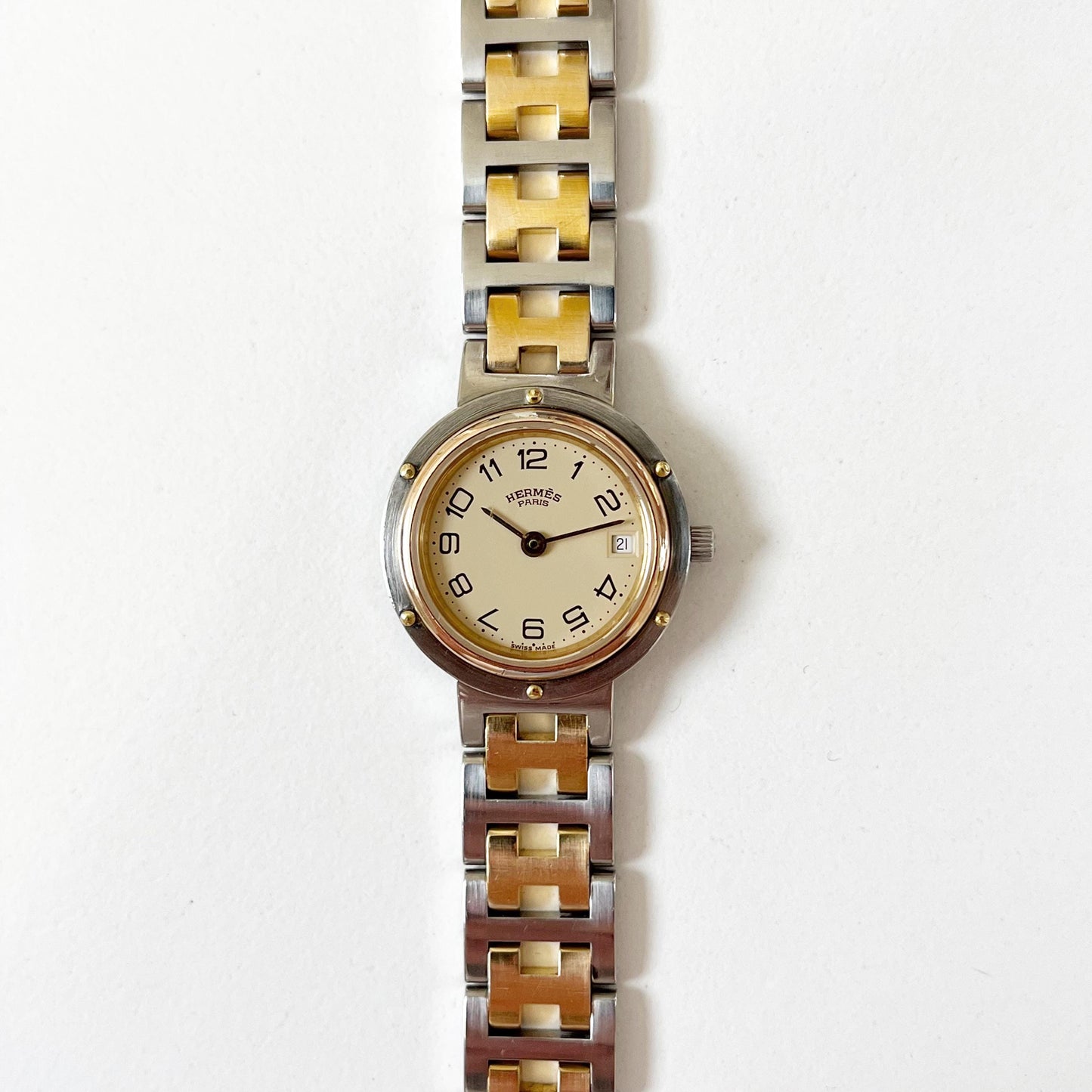 Hermes Watch - Two-Tone Women’s Wristwatch - Gift Box - 15cm