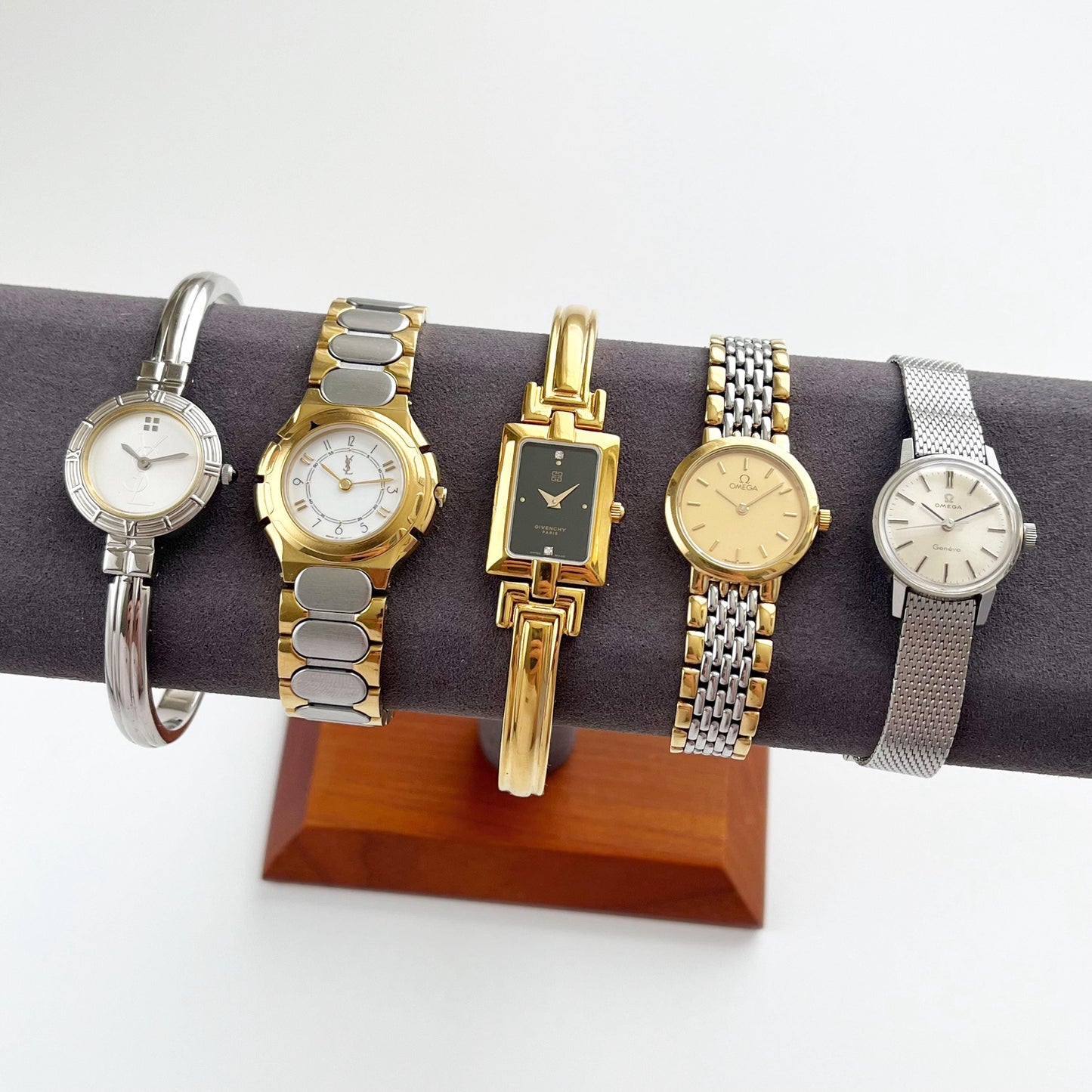 Vintage Women’s Watches: Givenchy, YSL, Omega