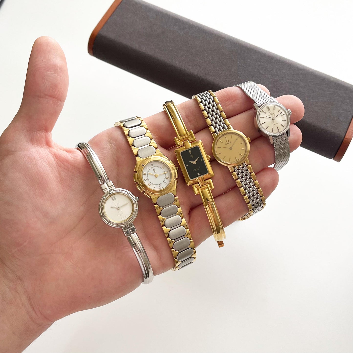 Vintage Women’s Watches: Givenchy, YSL, Omega