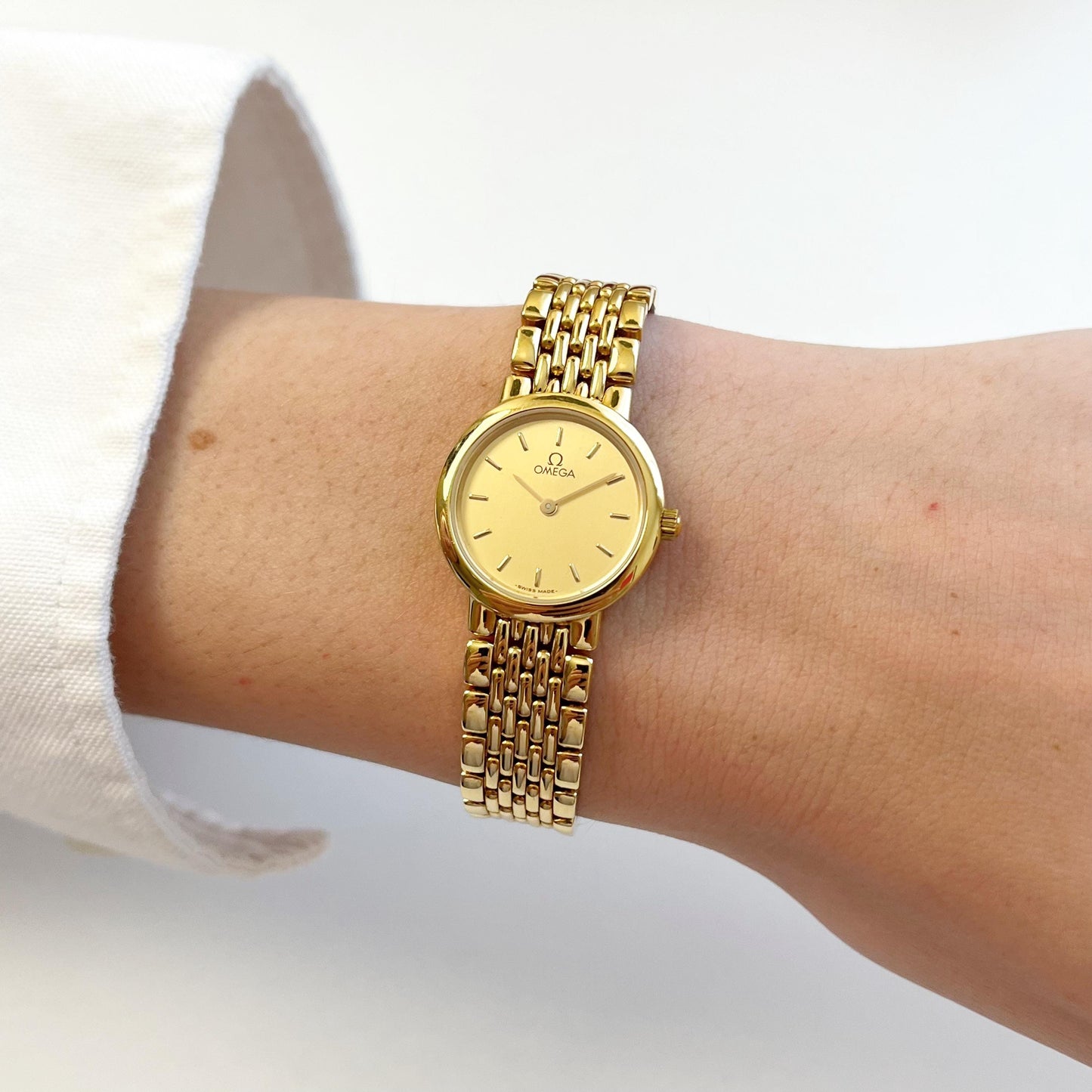 Vintage OMEGA DE VILLE Women’s Watches, Mint, TwoTone Gold Watches, Gift For Her