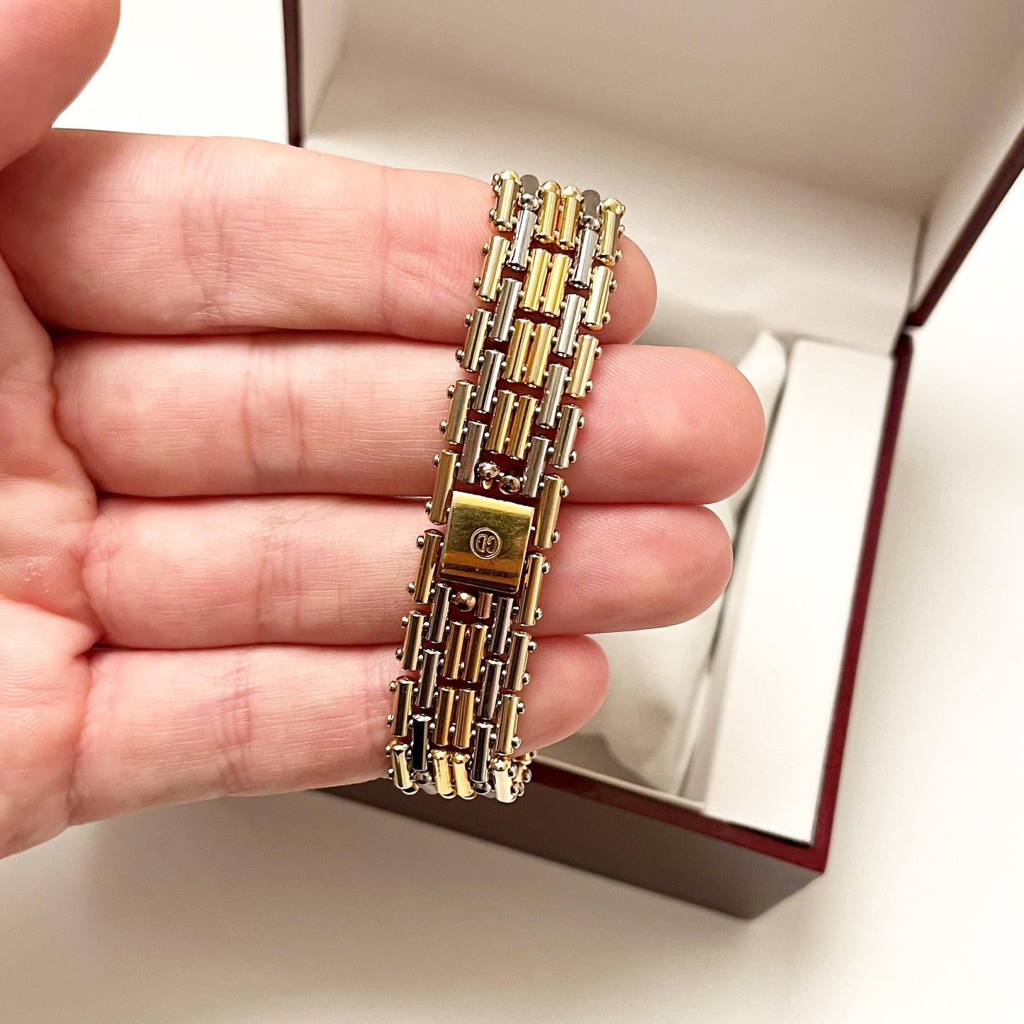 Christian Dior TwoTone Vintage Women’s Authentic Watch Boxed, Gift for Her