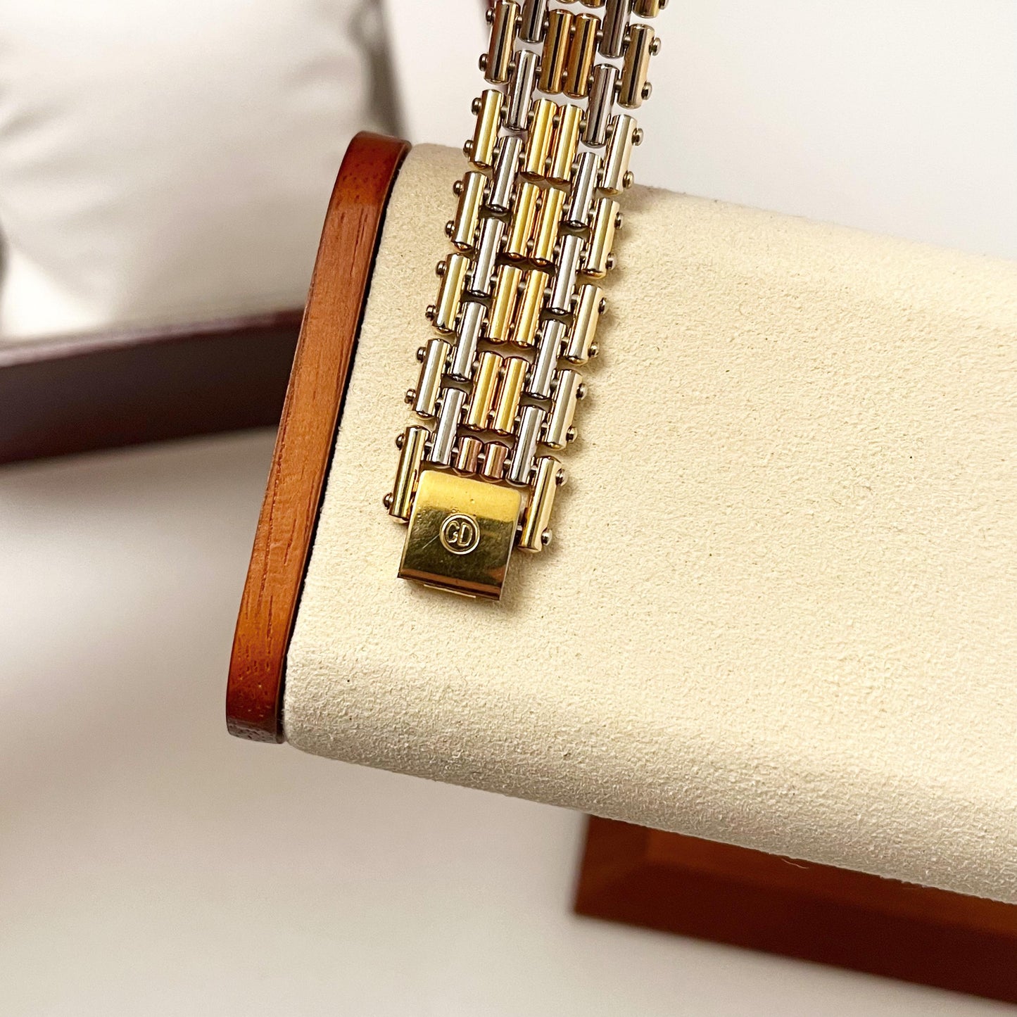 Christian Dior TwoTone Vintage Women’s Authentic Watch Boxed, Gift for Her