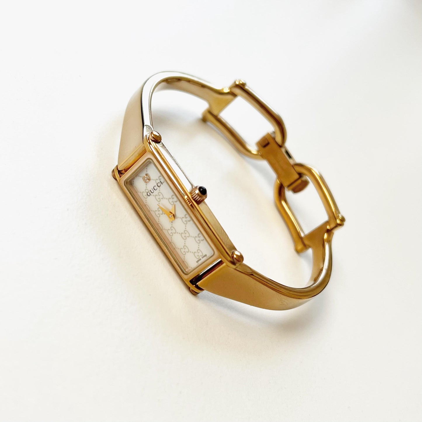 Gucci Women’s Vintage Bangle Gold Watch, Boxed Gift for Her - 16cm