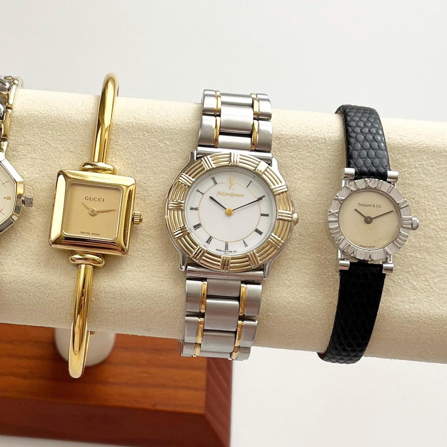 Vintage Women’s Watches: Dior, YSL, Gucci, YSL, Tiffany