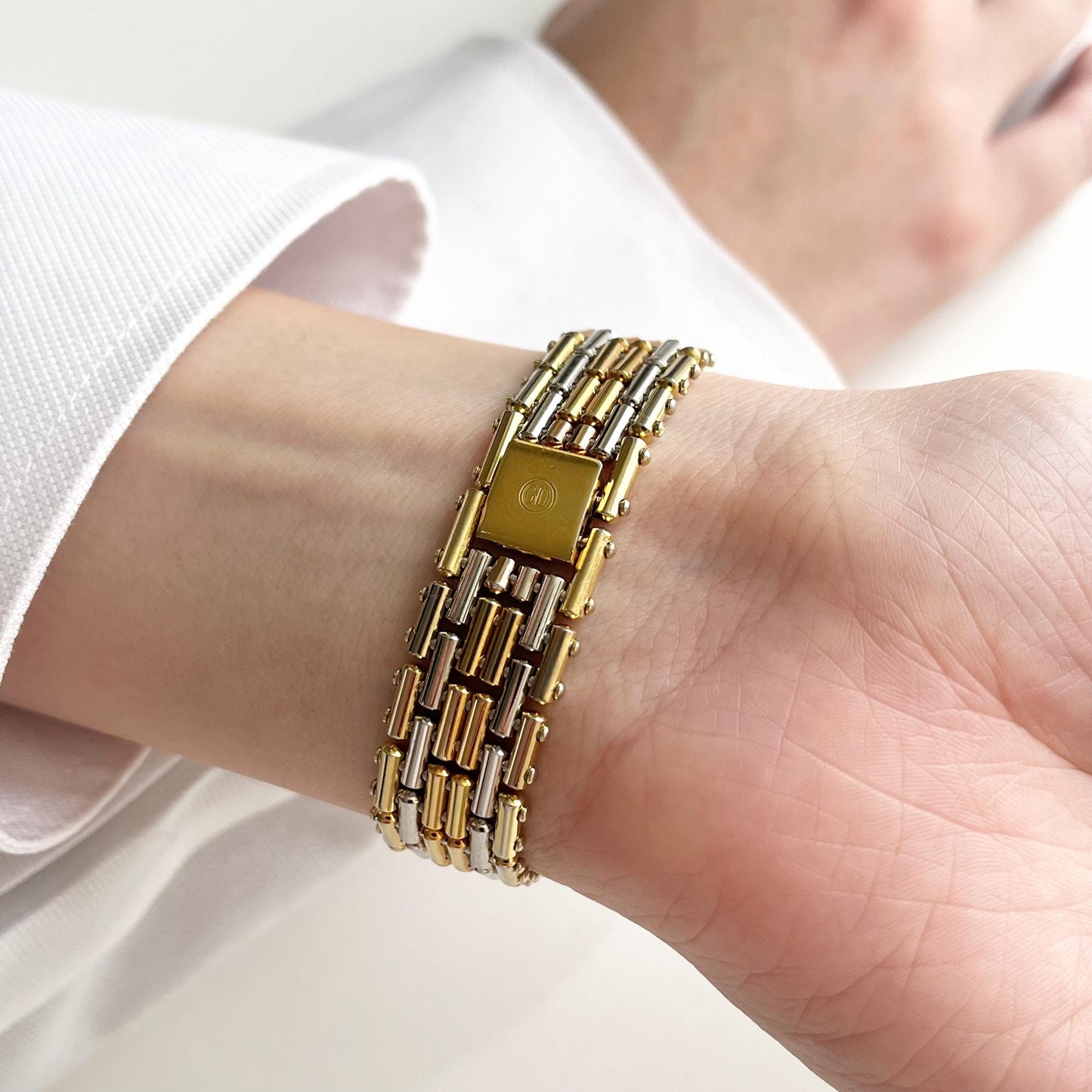 Christian Dior TwoTone Vintage Women’s Authentic Watch Boxed, Gift for Her