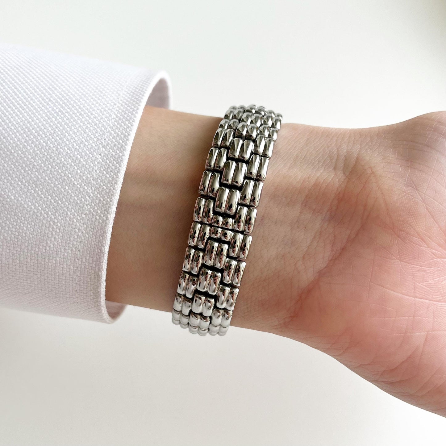 Vintage Fendi Silver Women’s Watch, Boxed Gift for Her, 18.5cm