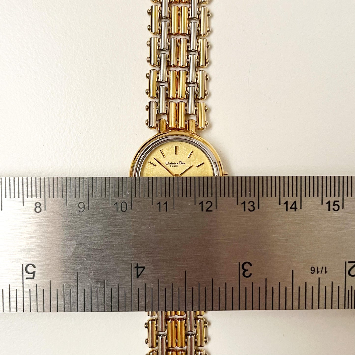 Christian Dior TwoTone Vintage Women’s Authentic Watch Boxed, Gift for Her