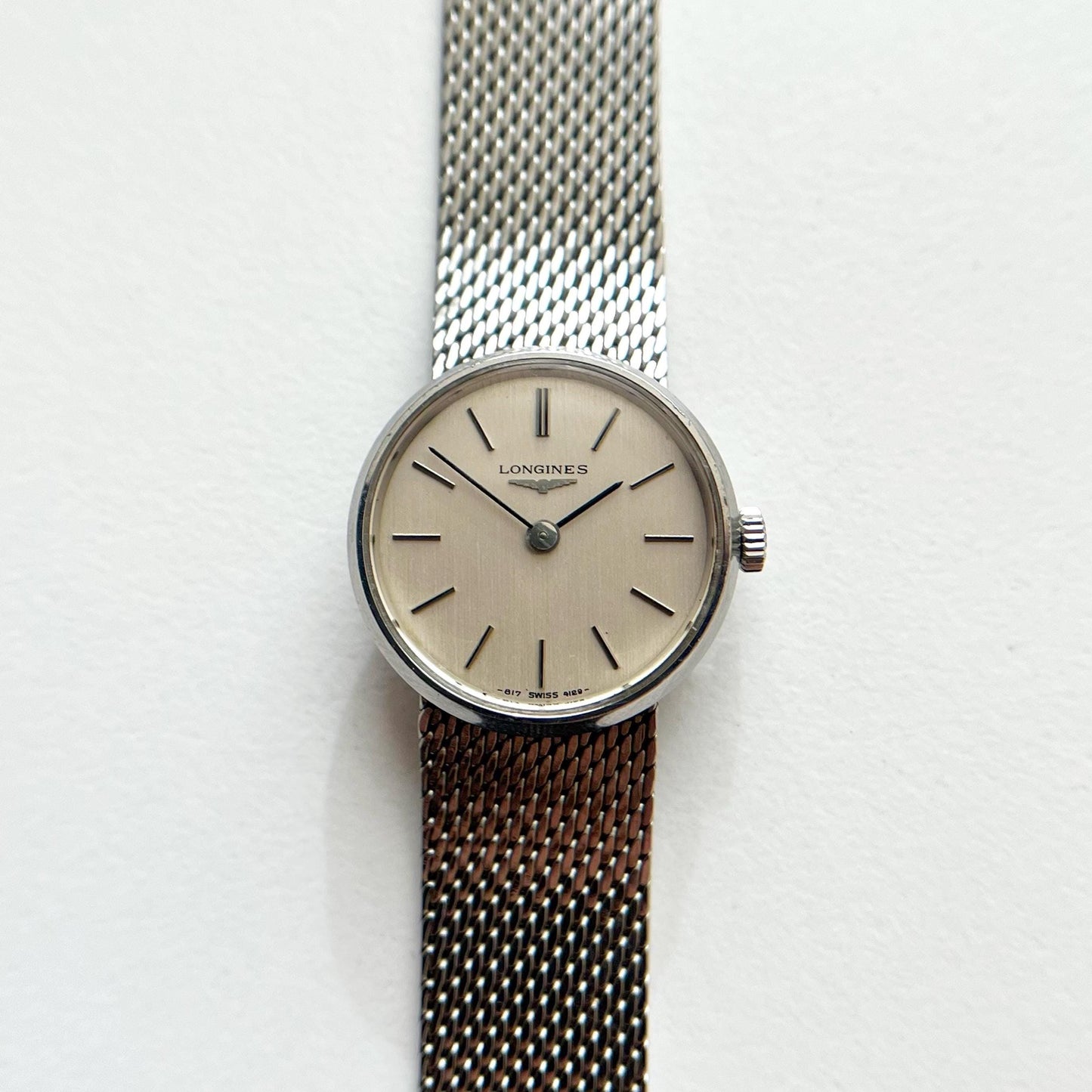 Vintage Longines Women’s Silver Watch, Boxed, Gift For Her