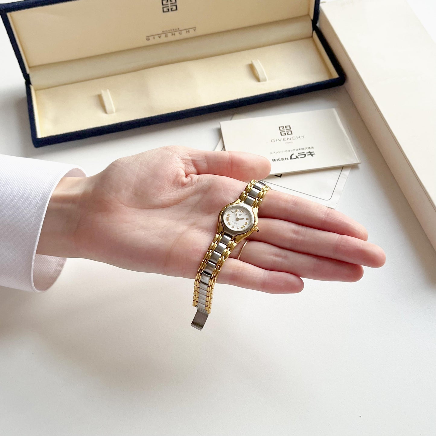 Givenchy Vintage Women’s TwoTone Watch, Boxed, Gift for Her - up to 18cm