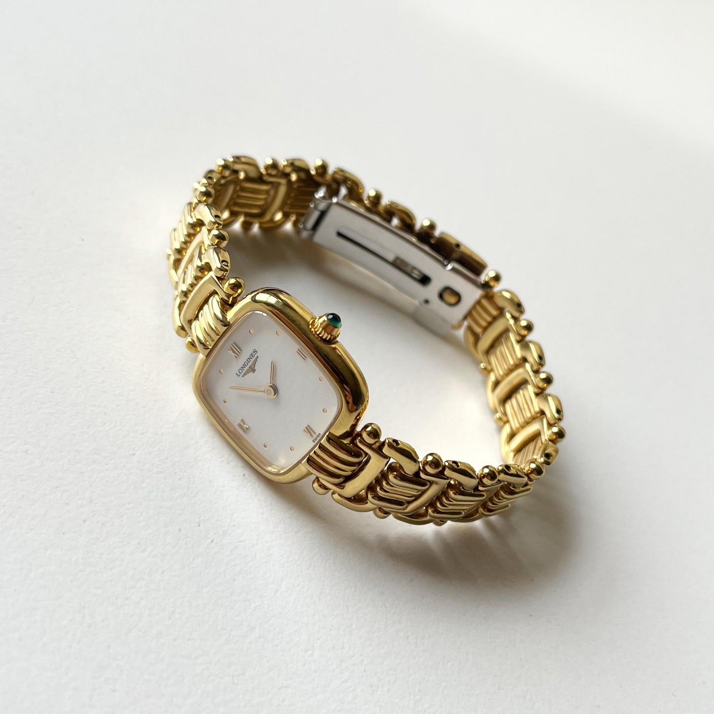 Longines Vintage Womens Gold Watch, Gift Box, 15.5 cm