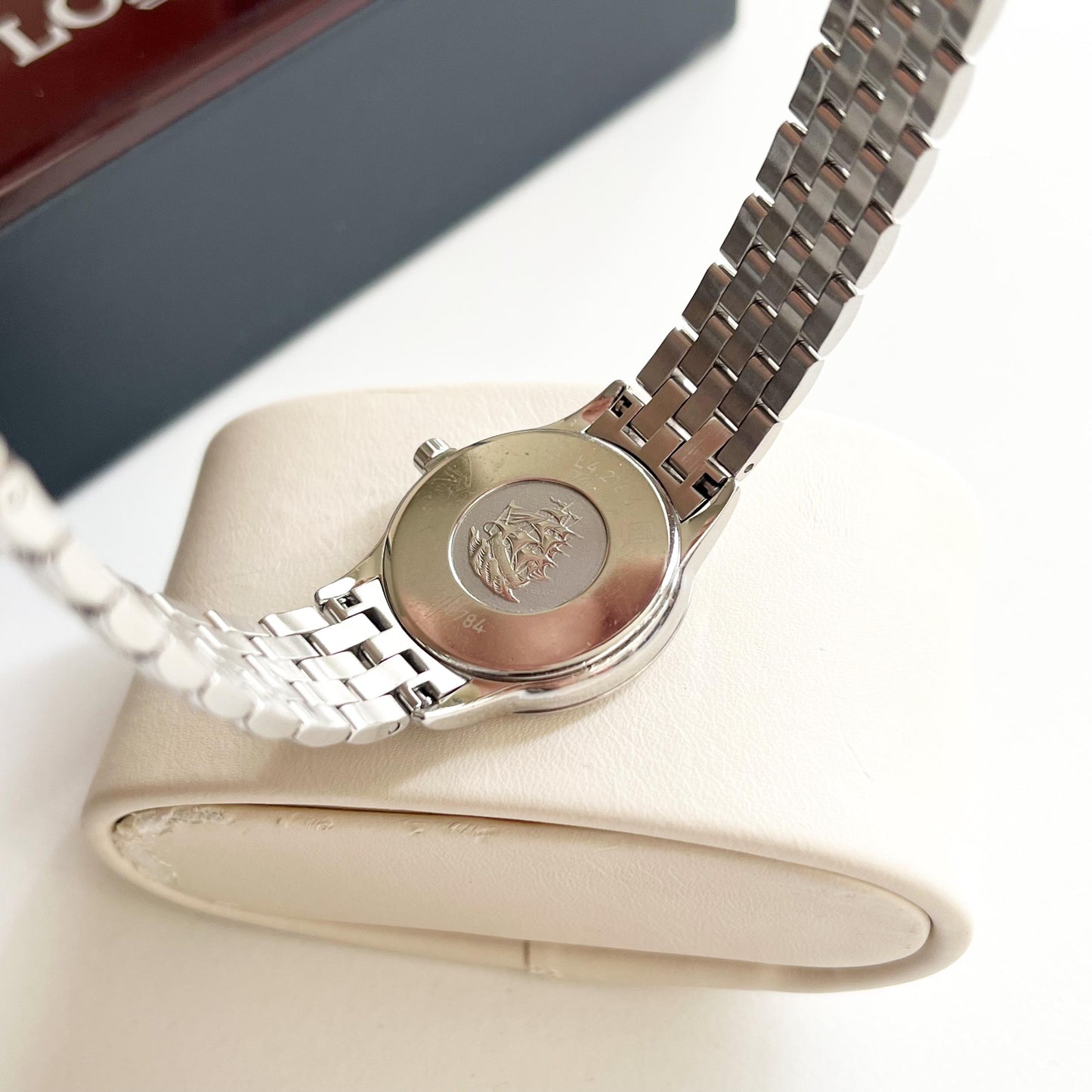 Longines Vintage Women’s Silver Watch, Date Watch, Boxed, Gift For Her - 18.5cm