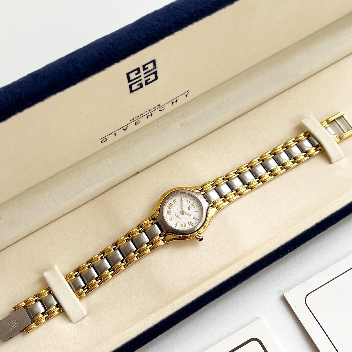 Givenchy Vintage Women’s TwoTone Watch, Boxed, Gift for Her - up to 18cm