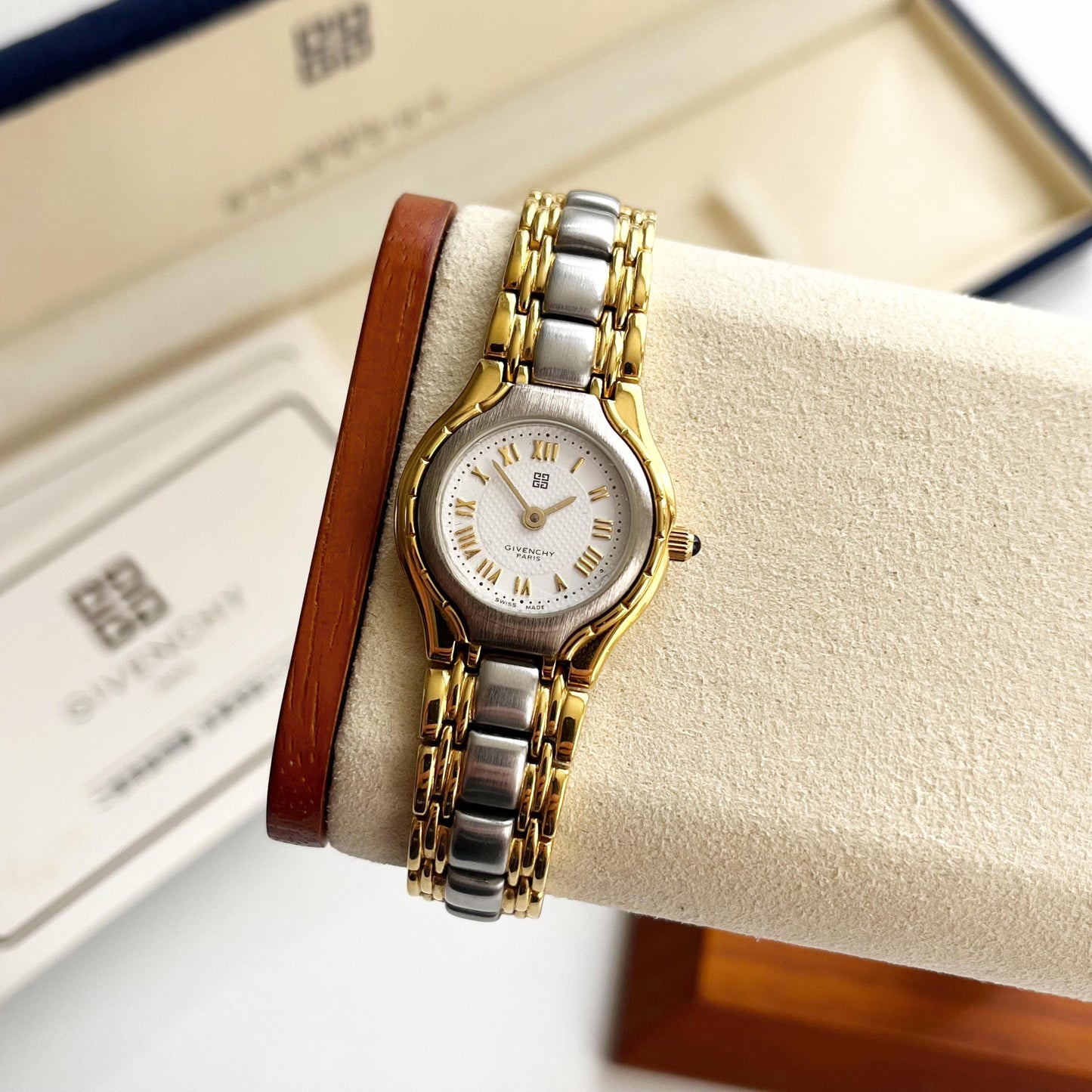 Givenchy Vintage Women’s TwoTone Watch, Boxed, Gift for Her - up to 18cm
